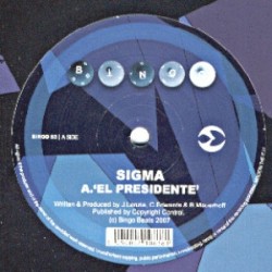 Pochette indicative de l’album Sigma (8) — El Presidente / All Blue