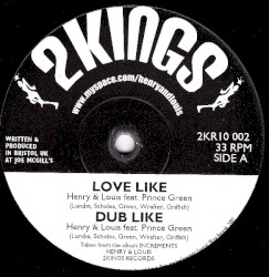 Pochette indicative de l’album Henry & Louis — Love Like / Lions' Den