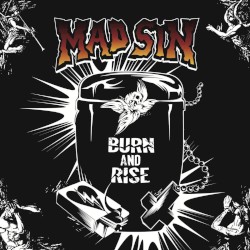 Pochette indicative de l’album Mad Sin — Burn And Rise