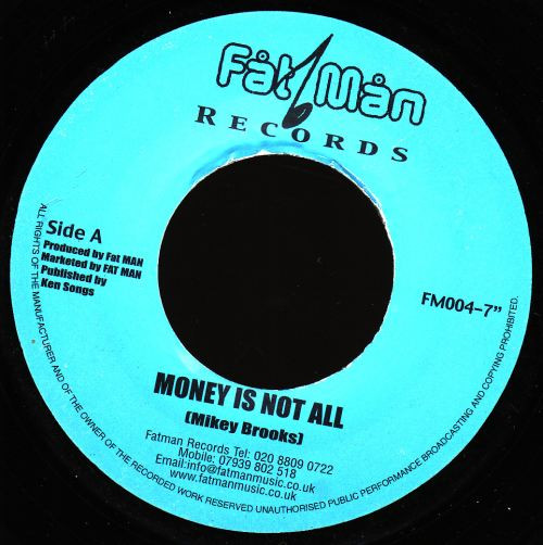 Pochette indicative de l’album Mike Brooks — Money Is Not All