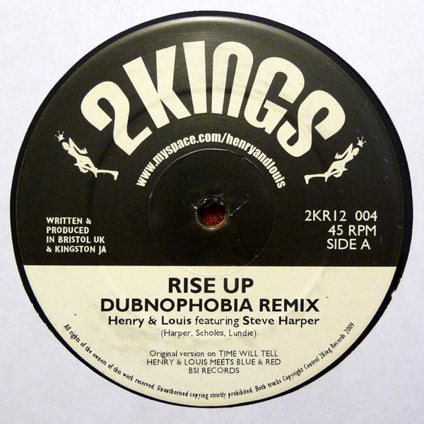Pochette indicative de l’album Henry & Louis Featuring Steve Harper — Rise Up