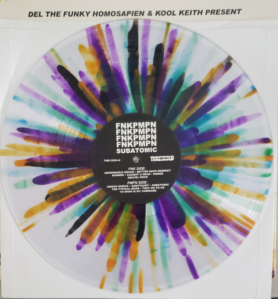 Pochette indicative de l’album Del Tha Funkee Homosapien & Kool Keith Present FNKPMPN — Subatomic