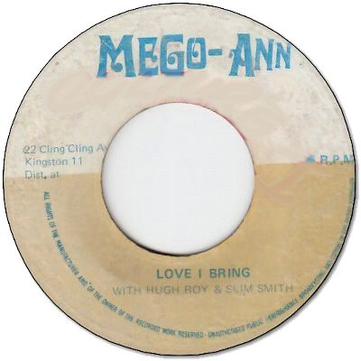 Pochette indicative de l’album U-Roy & Slim Smith — Love I Bring