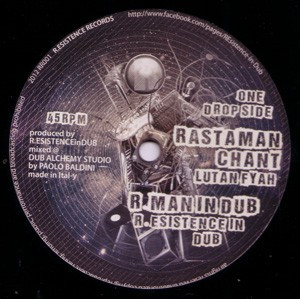 Pochette indicative de l’album Lutan Fyah / Ranking Joe — Rastaman Chant