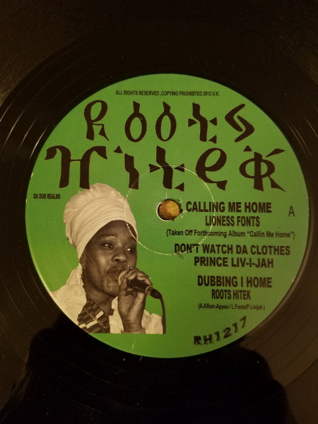 Pochette indicative de l’album Lioness Fonts / Prince Livijah / Idren Natural / Roots Hitek — Calling Me Home