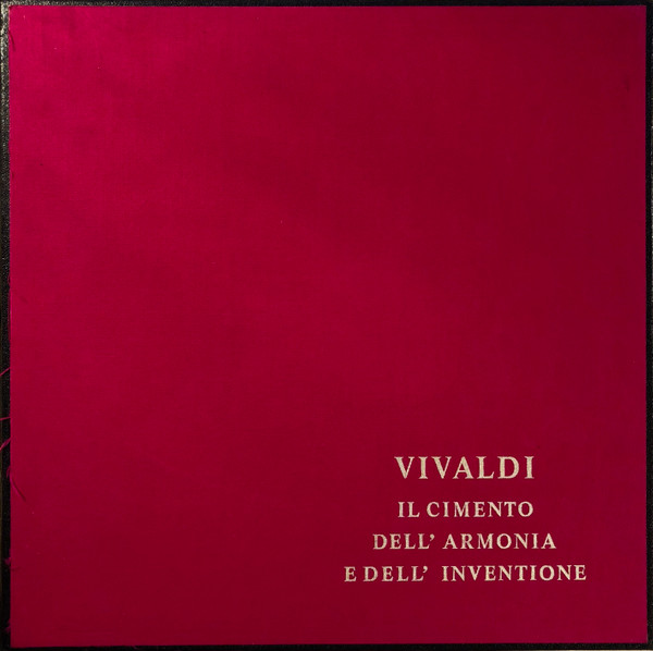 Pochette indicative de l’album Antonio Vivaldi — Il Cimento Dell'Armondia E Dell Inventione, Opus VIII