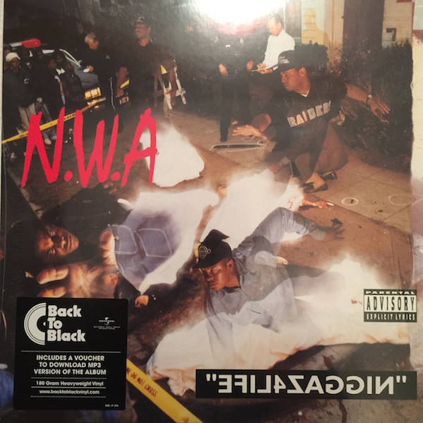 Pochette indicative de l’album N.W.A. — Efil4zaggin