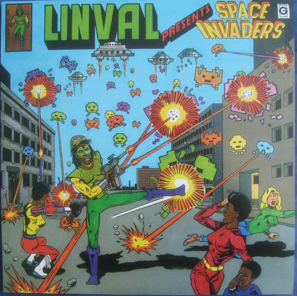 Pochette indicative de l’album Linval Thompson — Space Invaders