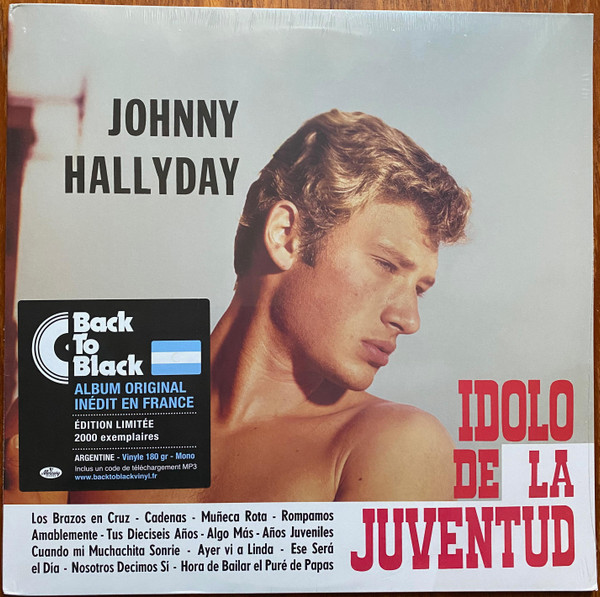 Pochette indicative de l’album Johnny Hallyday — El Idolo De La Juventud